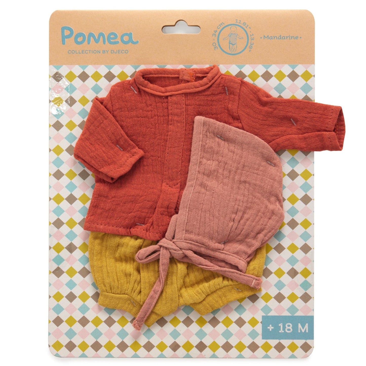 Djeco Muñecas Conjunto Para Muñecas Pomea -Mandarine DJ07896