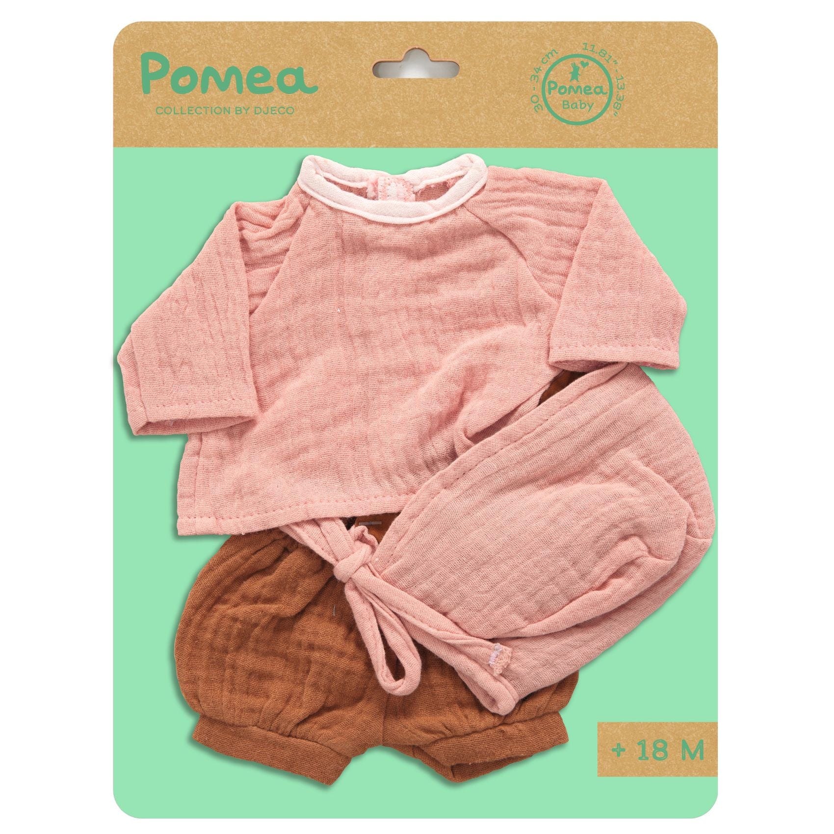 Djeco Muñecas Conjunto Para Muñecas Pomea - Peach DJ07897