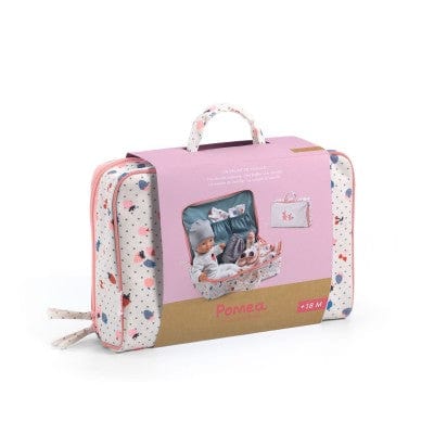 Djeco Muñecas La maleta con muñeca y accesorios de Vainilla Pomea - Djeco DJ07866