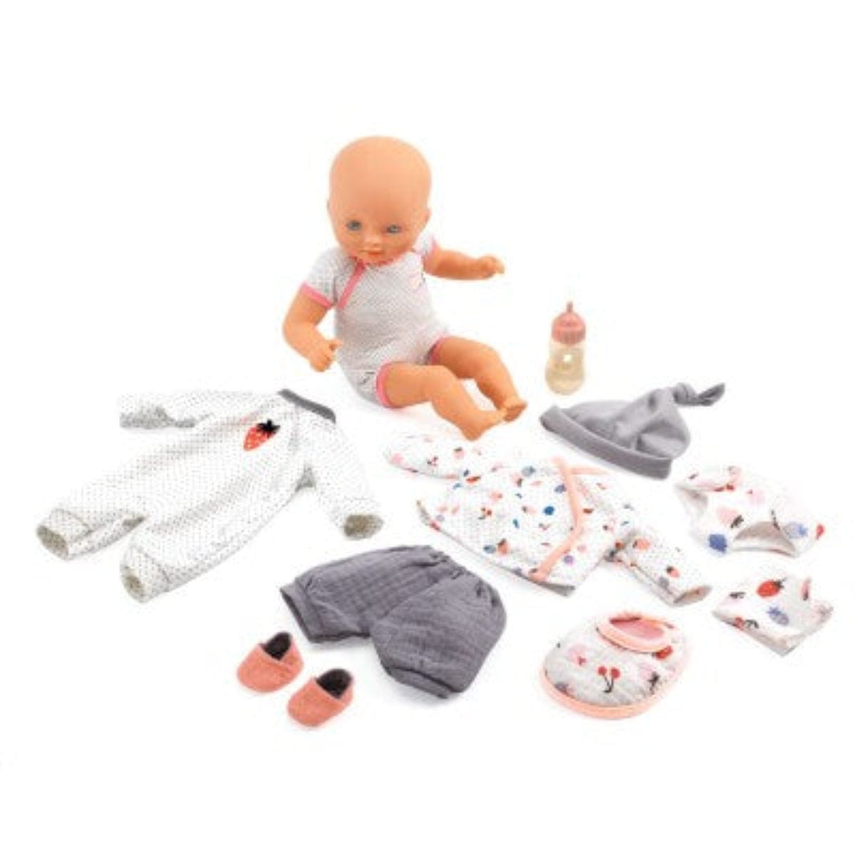 DJECO Muñecas La Maleta de Vainilla Pomea - Djeco DJ07866