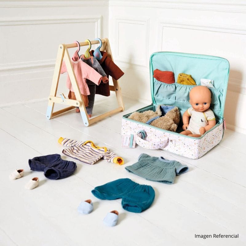 Djeco Muñecas Maleta de accesorios para Muñecas Pomea - Djeco DJ07860