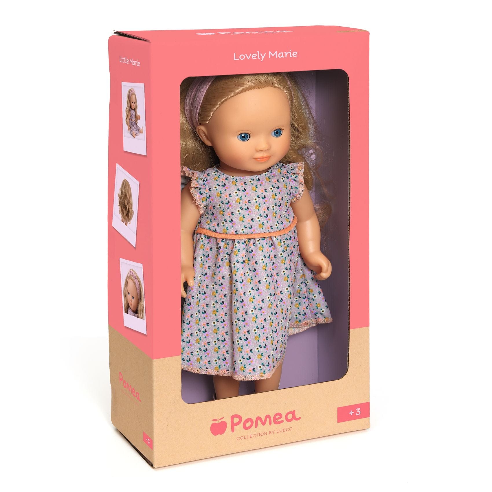 DJECO Muñecas Muñeca Pomea Lovely Marie 32 cm - Djeco DJ07761