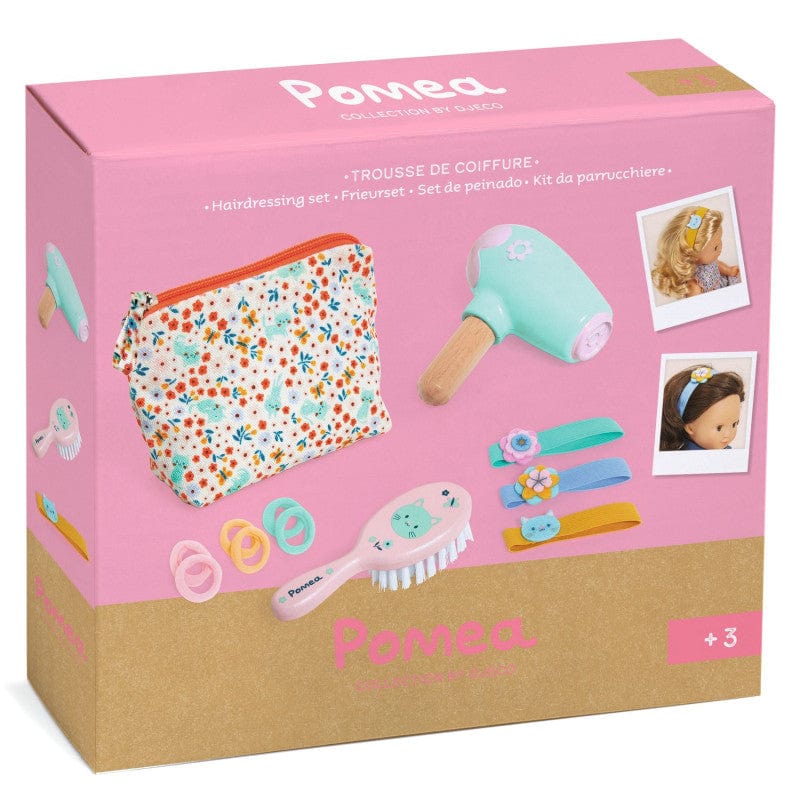 Djeco Muñecas Set de Peluquería Muñeca Pomea - Djeco DJ07796