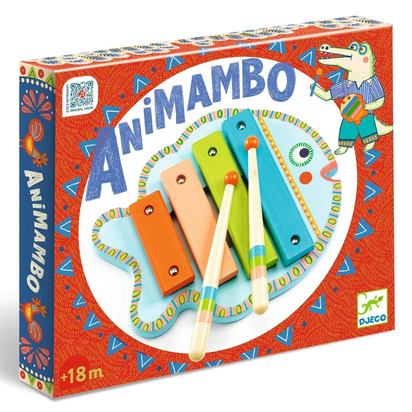 DJECO Música y teatro Xilófono Animambo DJ06001