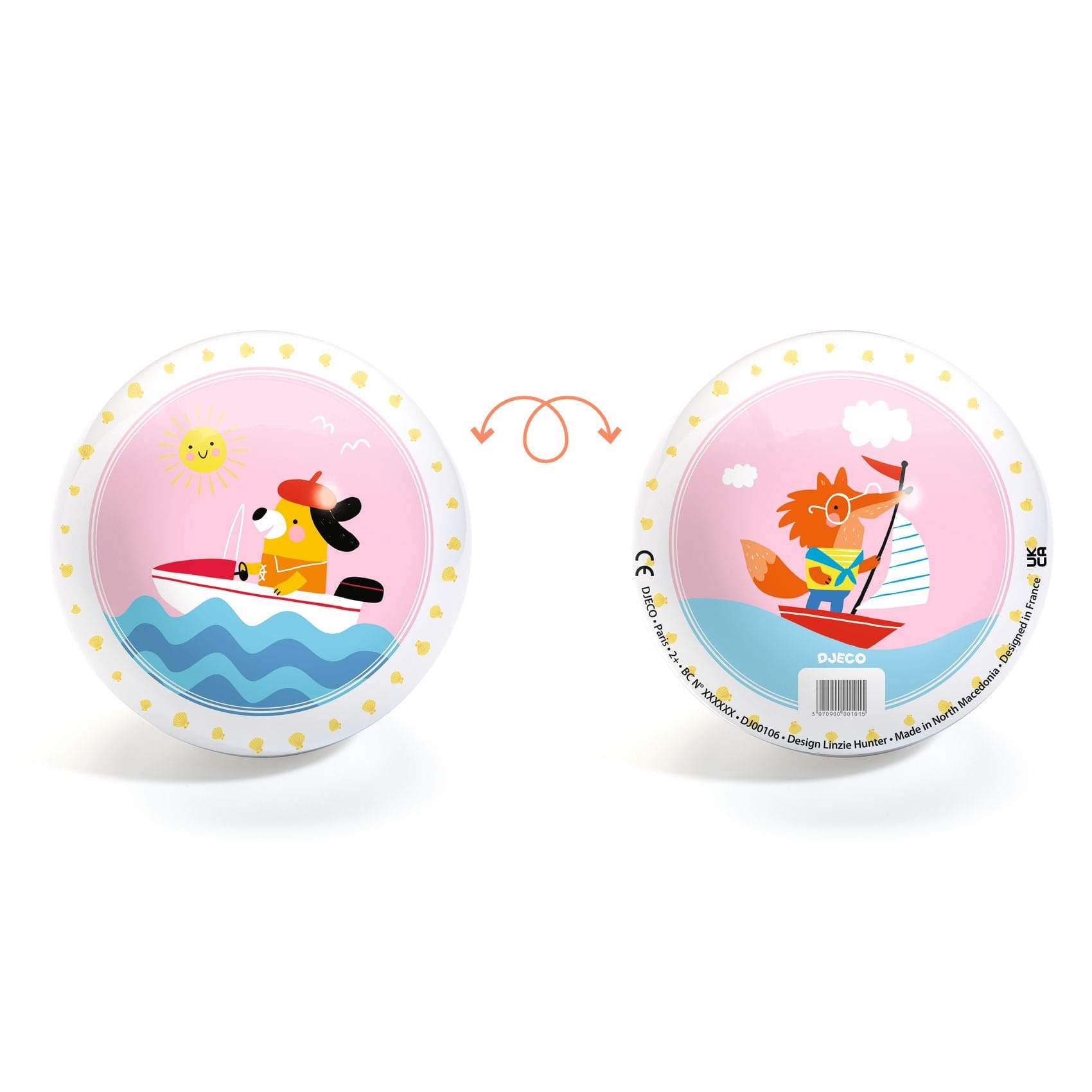 DJECO Pelota Pelota barco de amor Chica DJ00106