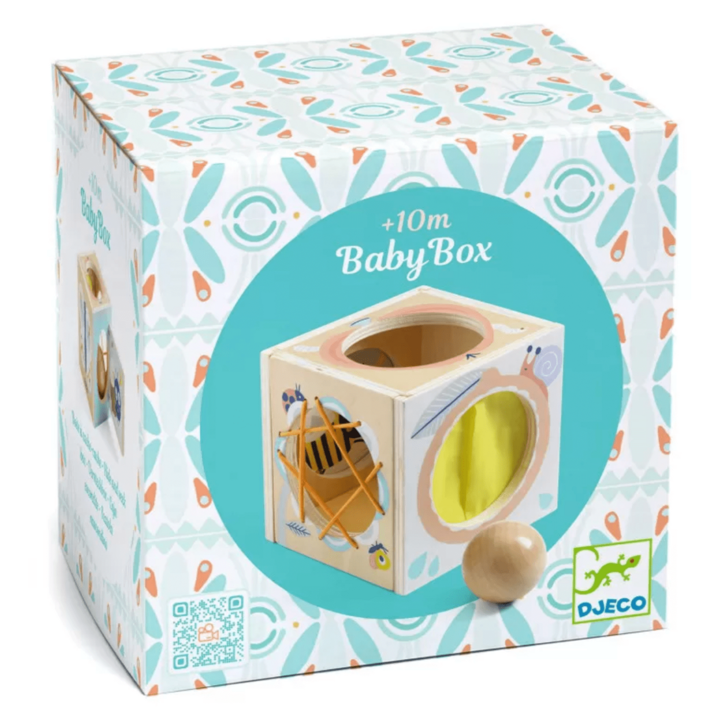 DJECO Puzzles y encajes BabyBox Cubo de Actividades - Djeco DJ06149