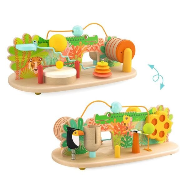 DJECO Puzzles y encajes Juego de destreza de madera Multi Sound - Djeco DJ06295