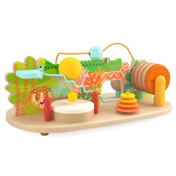 DJECO Puzzles y encajes Juego de destreza de madera Multi Sound - Djeco DJ06295