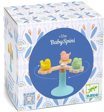 DJECO Puzzles y encajes Juego giratorio Baby Spini - Djeco DJ06146