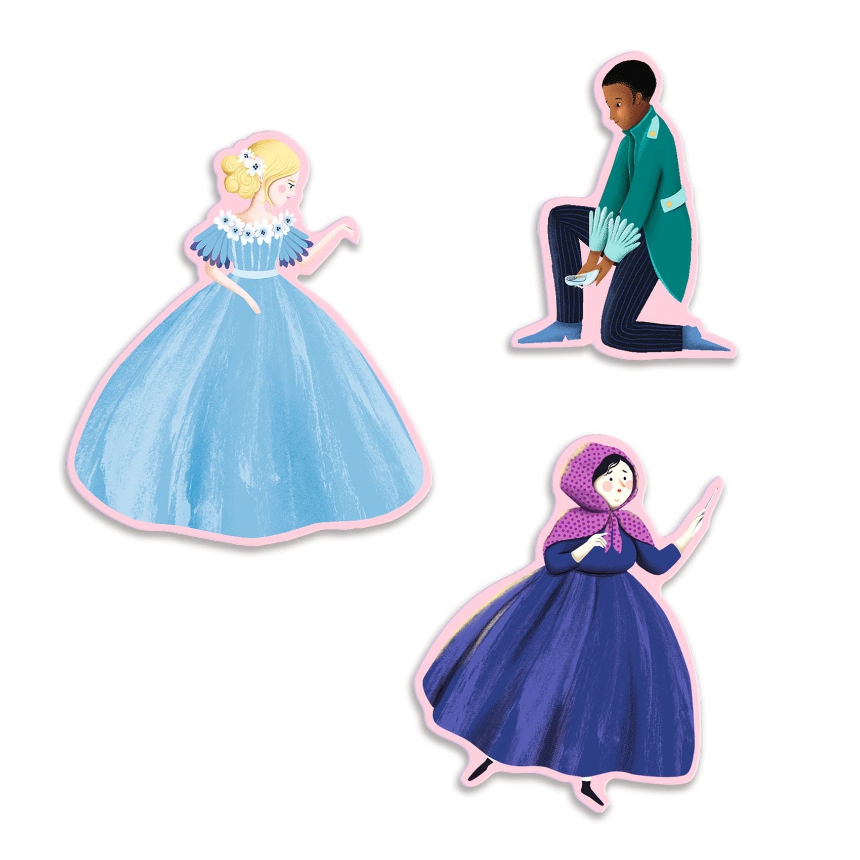 DJECO Puzzles y encajes Puzzle de Historia La Cenicienta 54 piezas - Djeco DJ07053