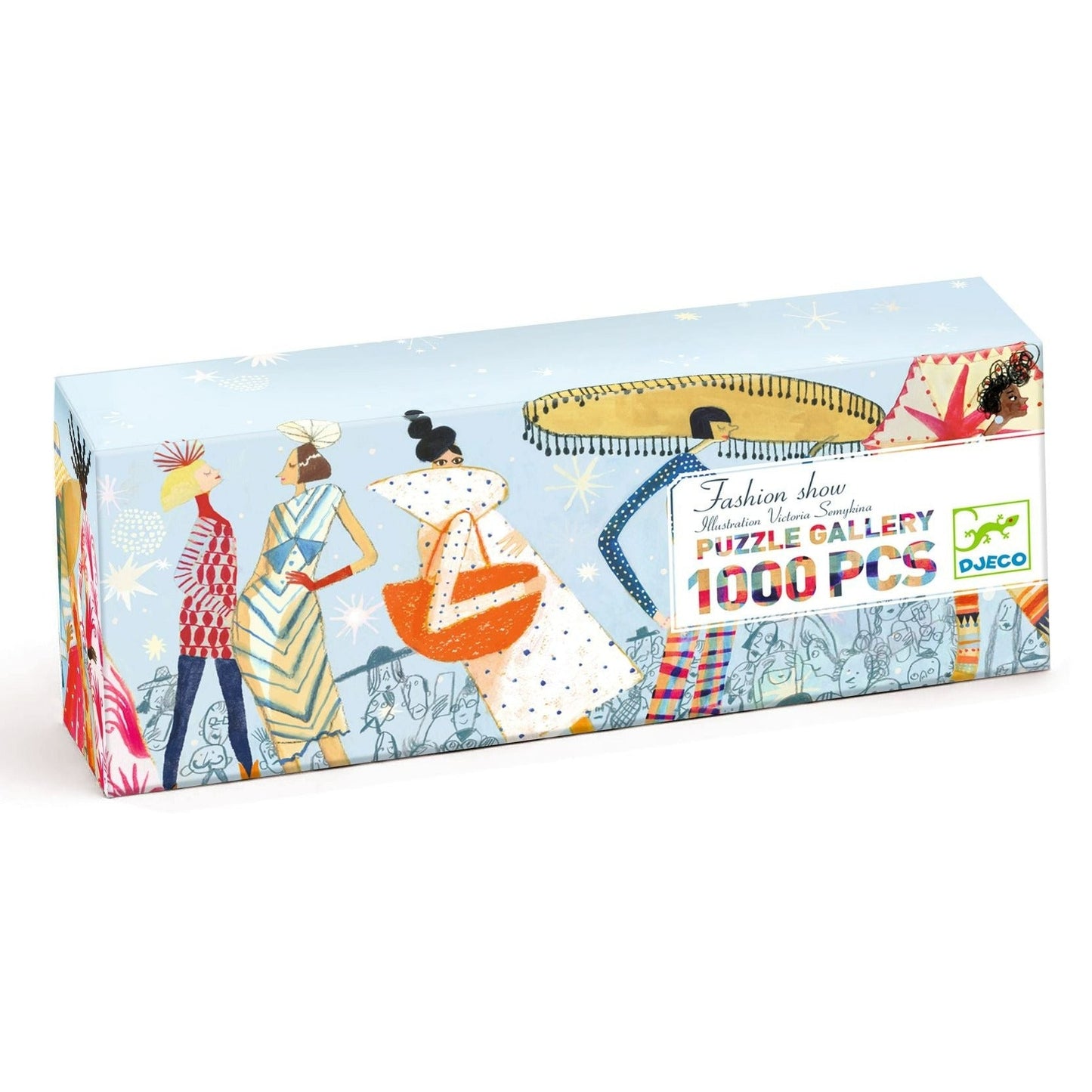 DJECO Puzzles y encajes Puzzle Desfile de moda 1000 piezas DJ07642
