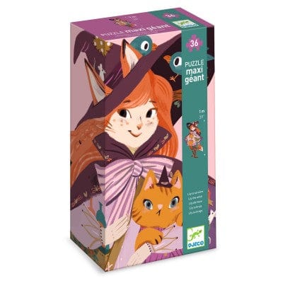 Djeco Puzzles y encajes Puzzle Gigante Lily La bruja 36 piezas - Djeco DJ07168