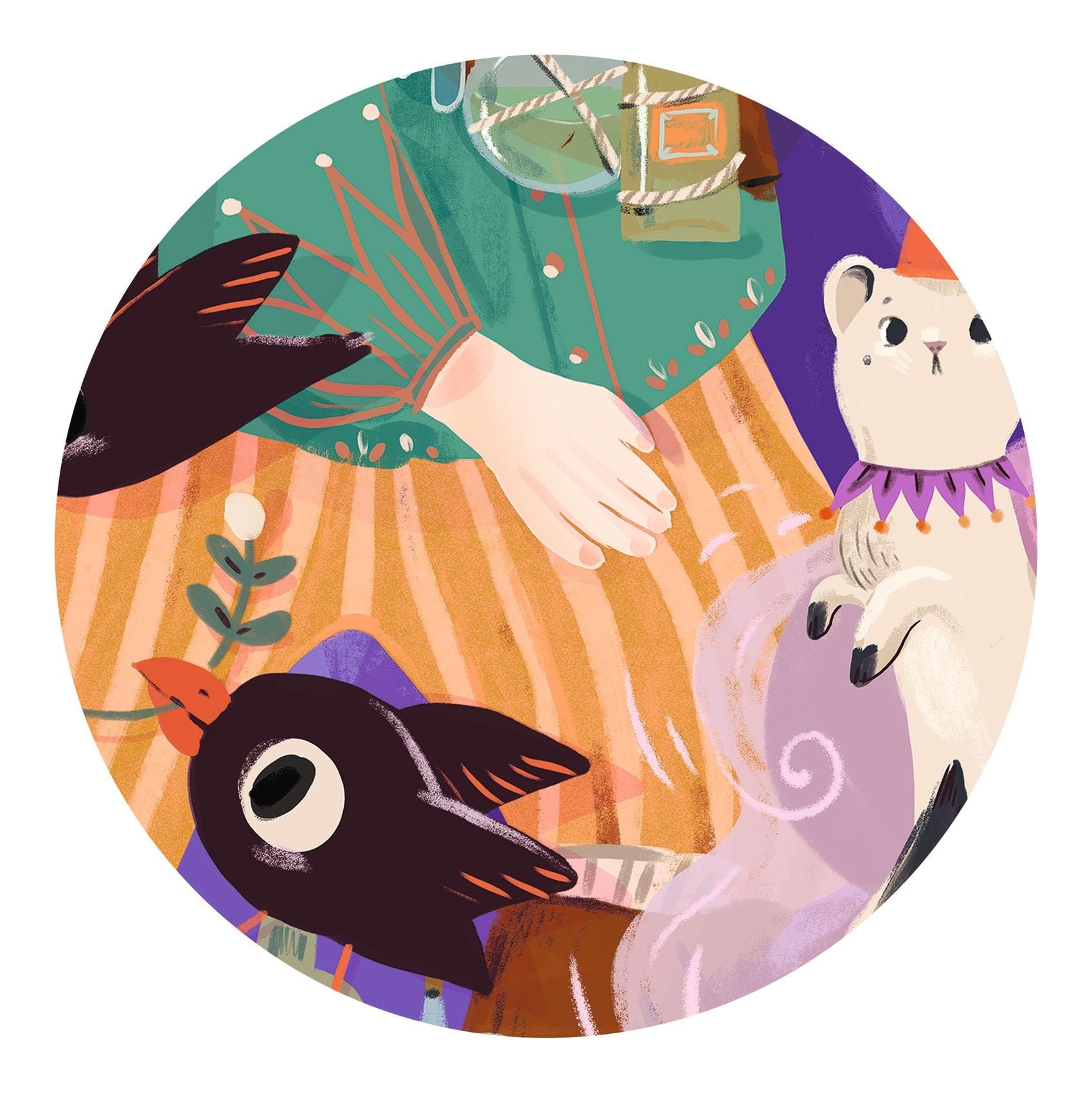 Djeco Puzzles y encajes Puzzle Gigante Pio el mago 36 piezas - Djeco DJ07018