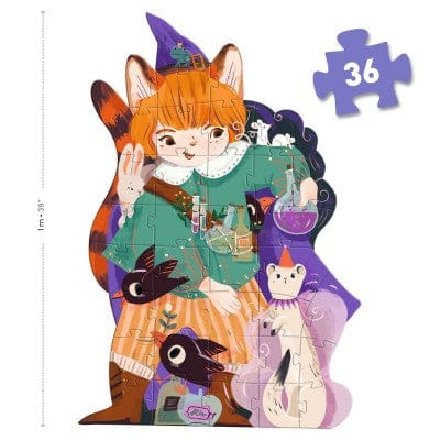 Djeco Puzzles y encajes Puzzle Gigante Pio el mago 36 piezas - Djeco DJ07018