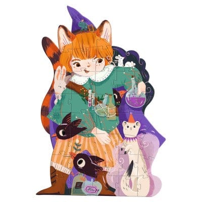 Djeco Puzzles y encajes Puzzle Gigante Pio el mago 36 piezas - Djeco DJ07018