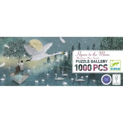Djeco Puzzles y encajes Puzzle Himno a la Luna 1000 piezas - Djeco DJ07688