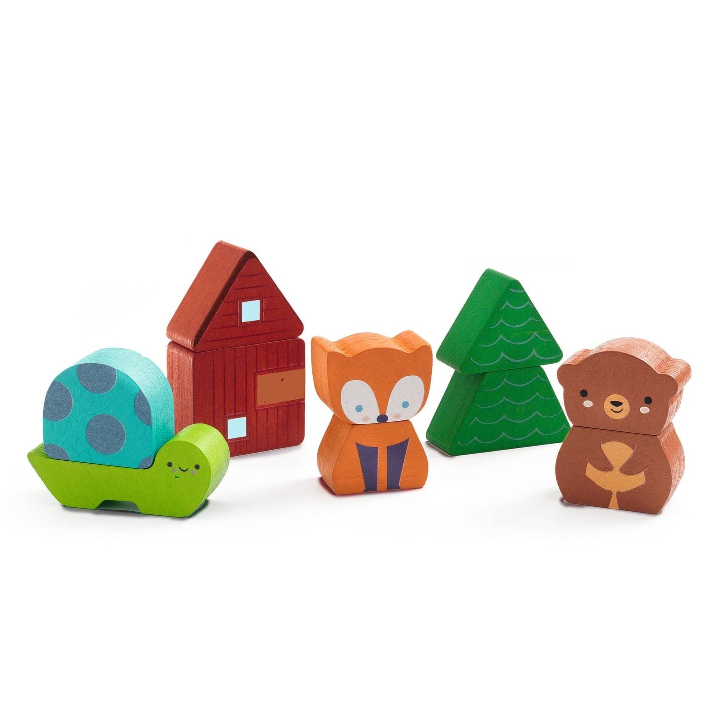 DJECO Puzzles y encajes Puzzle Madera Relieve Puzz Match Rainbow DJ01078