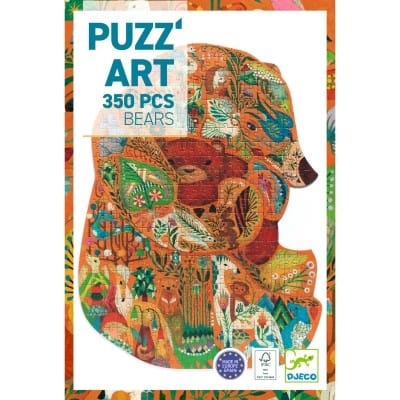 Djeco Puzzles y encajes Puzzle Puzz’Art Osos 350 piezas - Djeco DJ07661