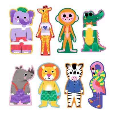 Djeco Puzzles y encajes Puzzle Trio Sabana - Djeco DJ08242