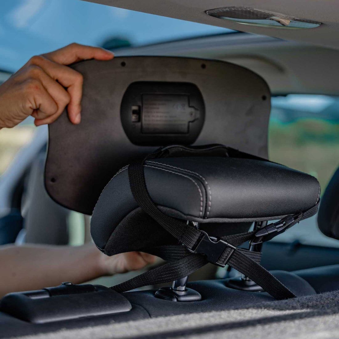 Ezimoov Otros accesorios de seguridad Espejo con Luz LED de Bebé para Auto - Ezimoov EZ-1101