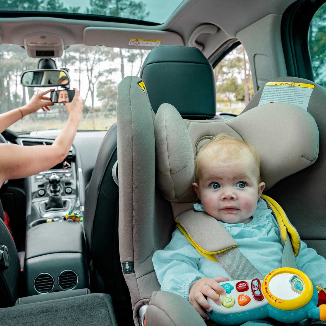 Ezimoov Otros accesorios de seguridad Pack De 2 Espejos De Bebé Para Auto - Ezimoov EZ-1102