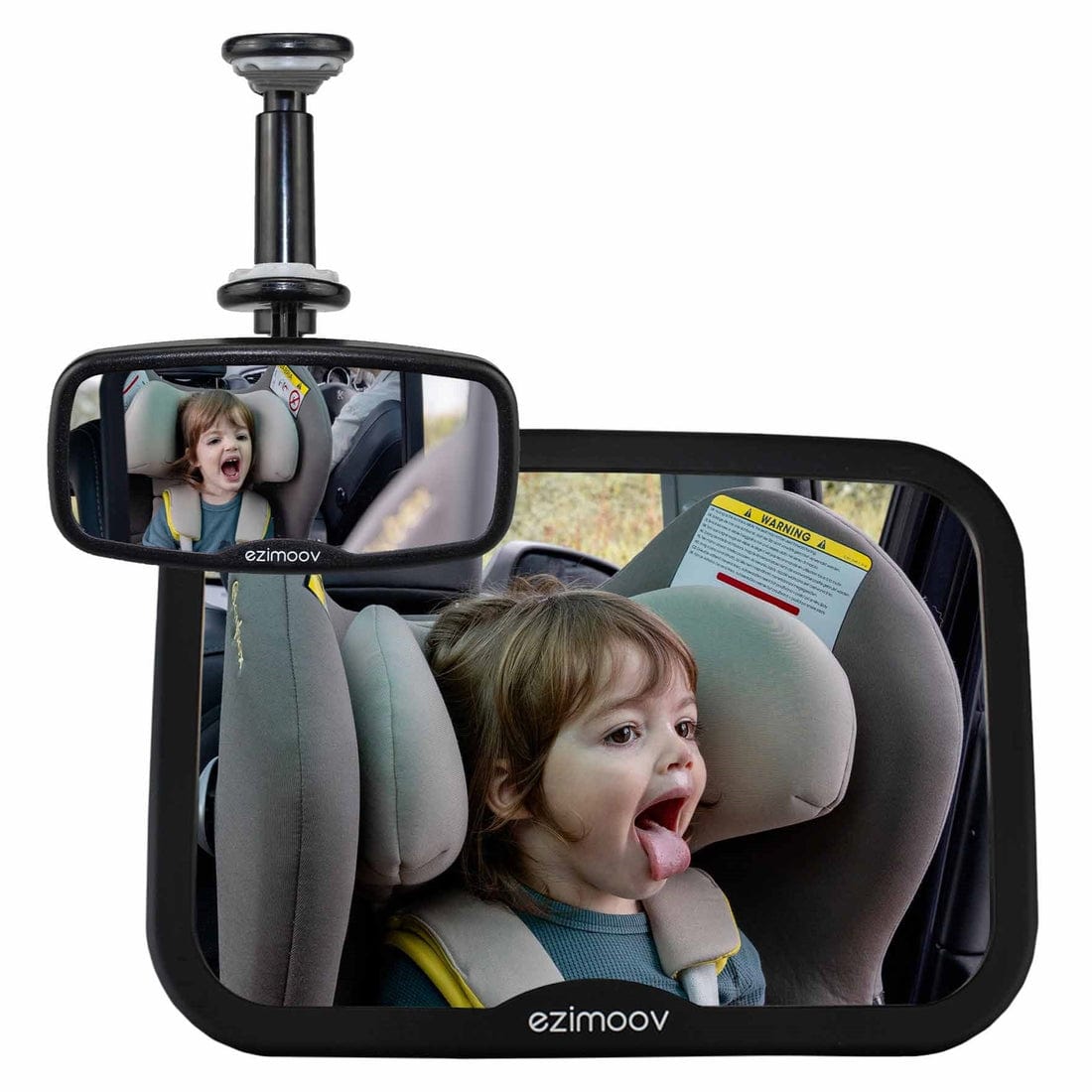 Ezimoov Otros accesorios de seguridad Pack De 2 Espejos De Bebé Para Auto - Ezimoov EZ-1102