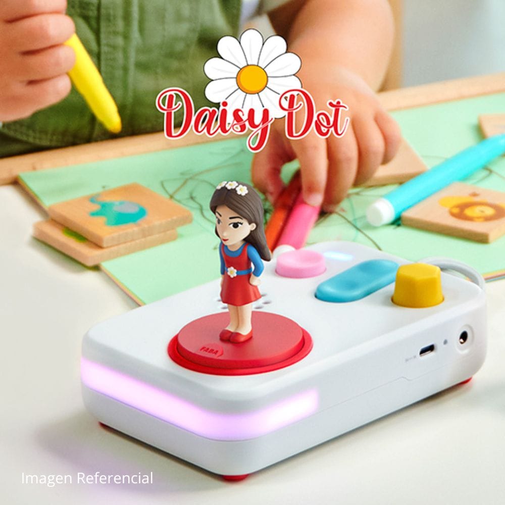 Faba Cuentacuentos Personaje sonoro para cuentacuentos Canta En Inglés Con Daisy Dot - Faba FFE30008