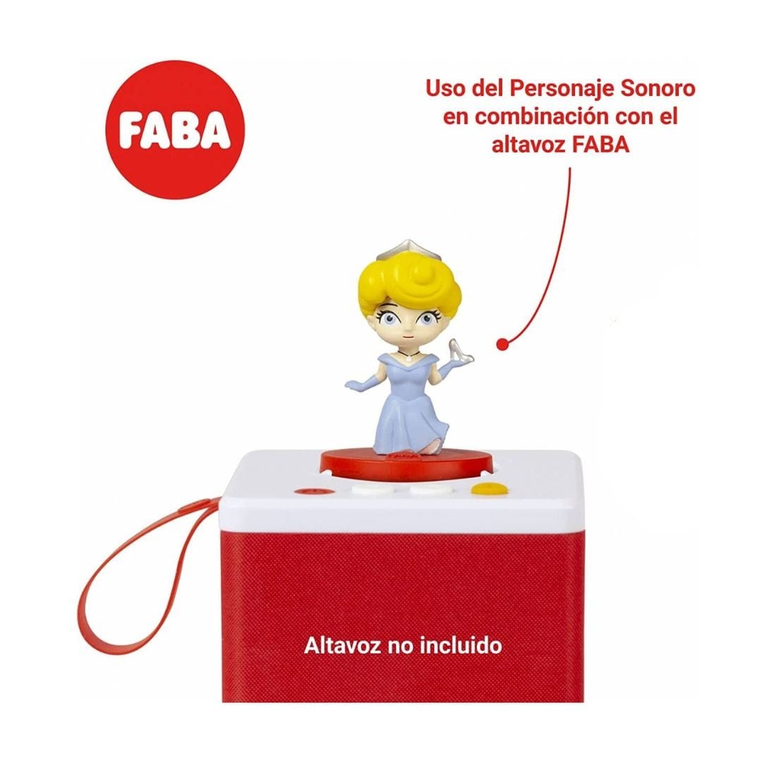 FABA Cuentacuentos personaje sonoro para cuentacuentos la cenicienta y otro cuento FFL10001