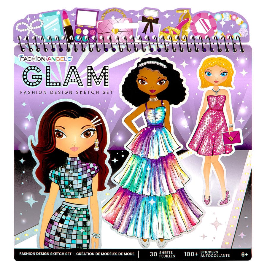 Fashion Angels Arte / Manualidades Set Glam de Diseño de Moda - Fashion Angels FA13483