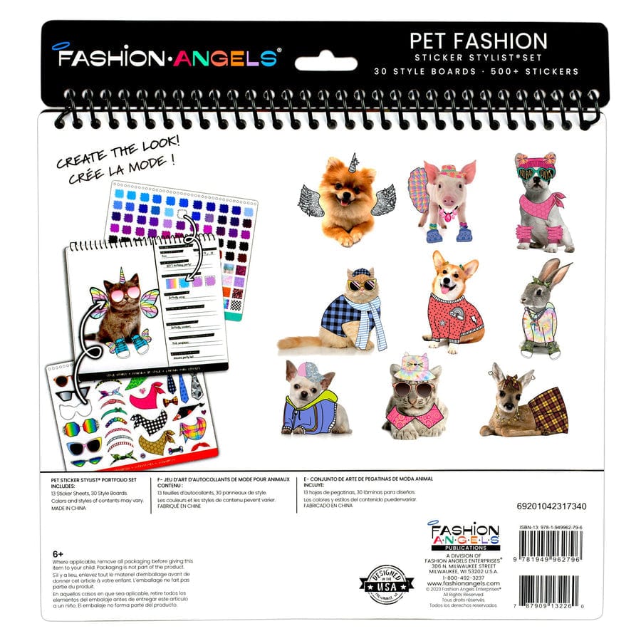 Fashion Angels Sticker Estilista de Stickers de moda para mascotas - Fashion Angels FA13226