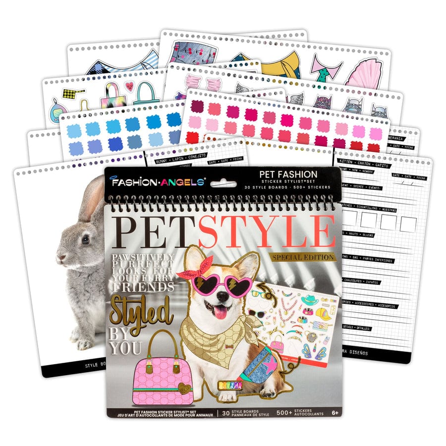 Fashion Angels Sticker Estilista de Stickers de moda para mascotas - Fashion Angels FA13226