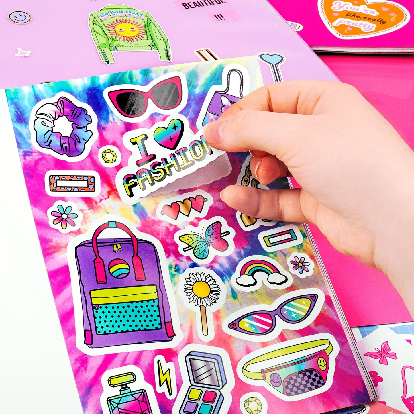 Fashion Angels Sticker Libro de Stickers de Moda con Hojas para Coleccionar - Fashion Angels FA78119