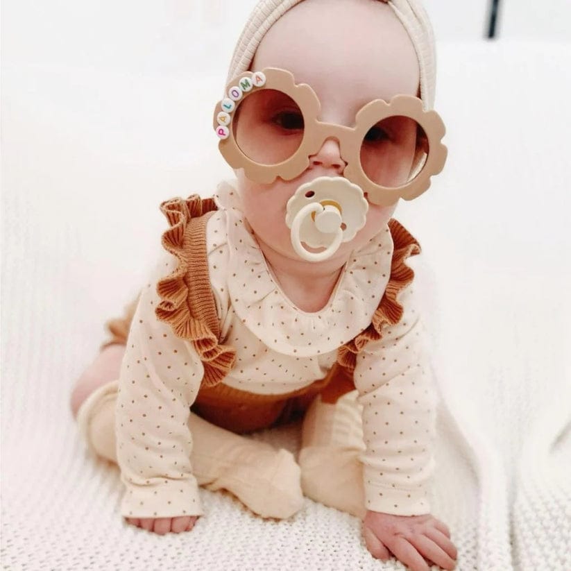 Frigg Chupete Chupete Redondo de Caucho Natural X1 Daisy Talla 2 Cream - Frigg FRI76022359