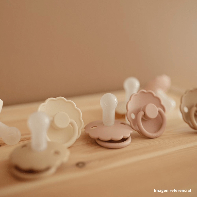 Frigg Chupete Chupete Redondo Silicona X1 Daisy Talla 1 Blush - Frigg FRI75021019