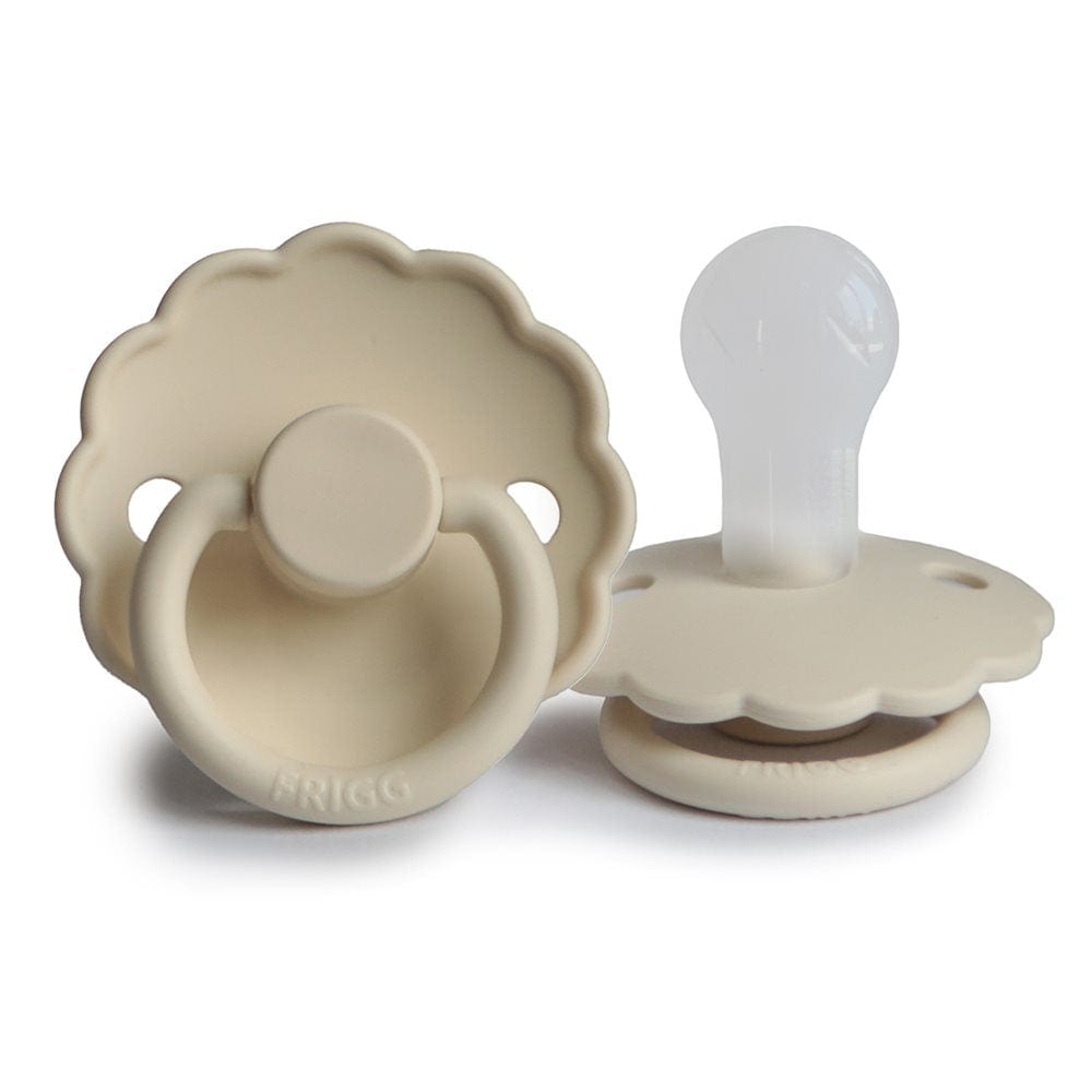 Frigg Chupete Chupete Redondo Silicona X1 Daisy Talla 1 Crema- Frigg FRI75021359