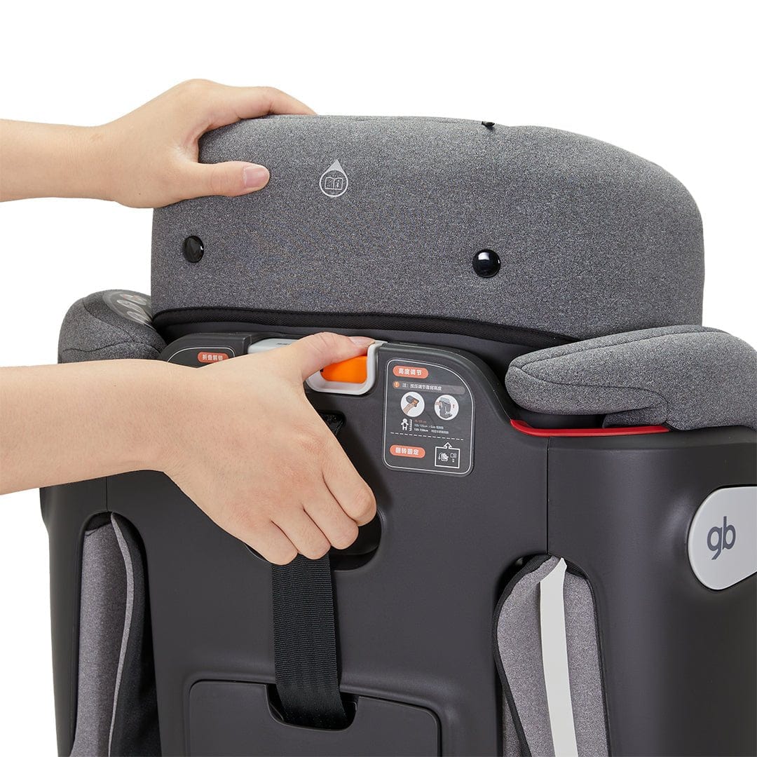 GB Silla de auto convertible Silla de Auto Combinada Pockit Armor R129 Grey - GB GB619000233