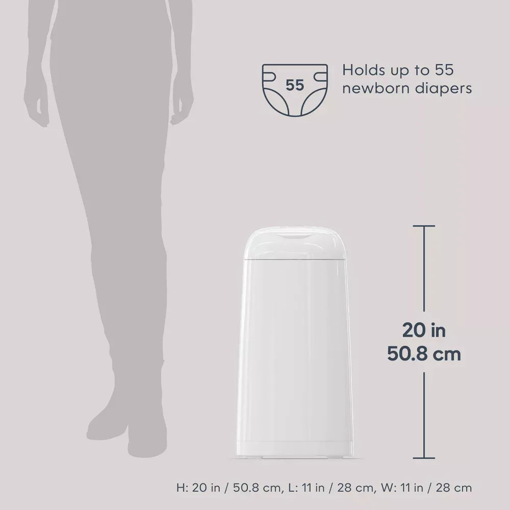Genie Artículos para el baño Basurero Contenedor de pañales Classic Pail - Genie I000660