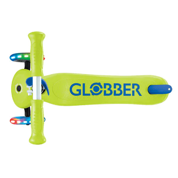 Globber Scooter Scooter Infantil Globber Primo Plus Lights Lima Green 442-606-4