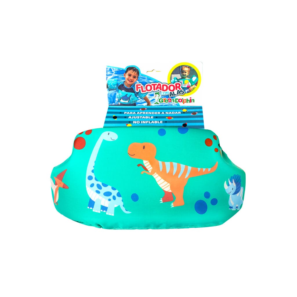 Green dolphin Flotadores Flotador con Alitas Dinosaurio Verde Oscuro - Green Dolphin G148
