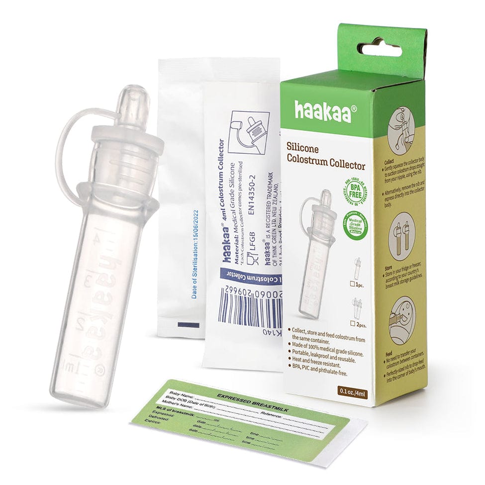 Haakaa Lactancia Materna Recolector y dispensador de calostro pre-esterilizado x1 - Haakaa MHK140