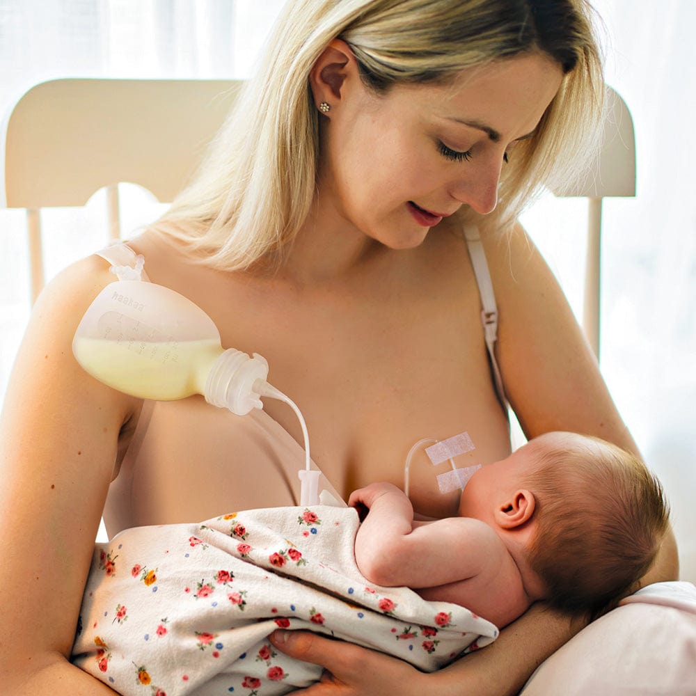 Haakaa Lactancia Materna Sonda y bolsa para alimentación suplementaria - Haakaa BHK173