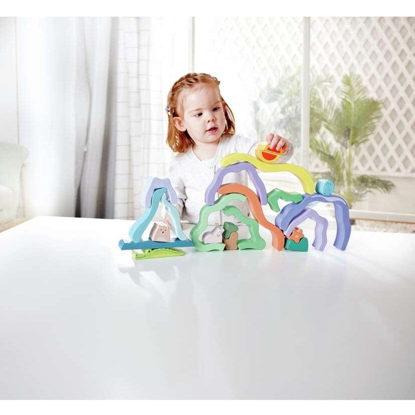Hape Bloques / Construcción Bloques apilables naturaleza - Hape E0499
