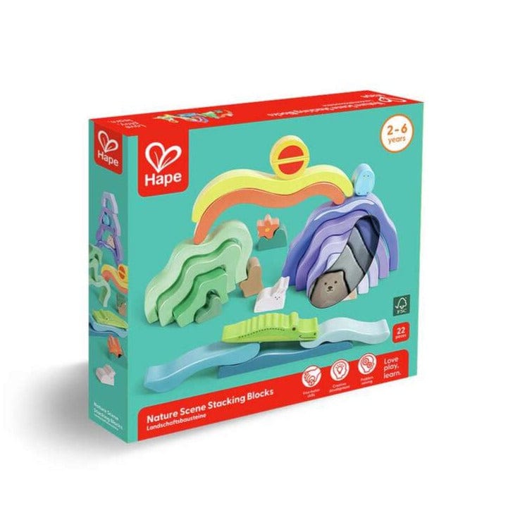 Hape Bloques / Construcción Bloques apilables naturaleza - Hape E0499