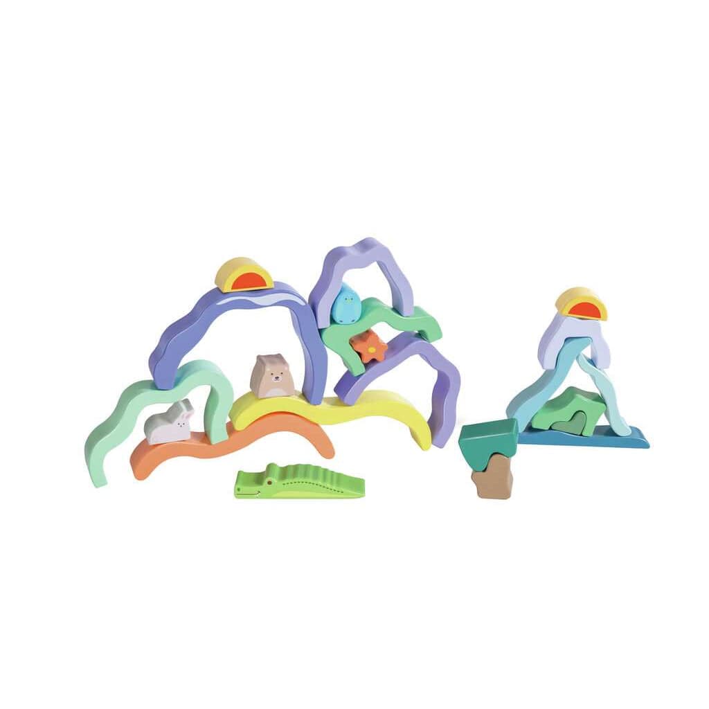 Hape Bloques / Construcción Bloques apilables naturaleza - Hape E0499