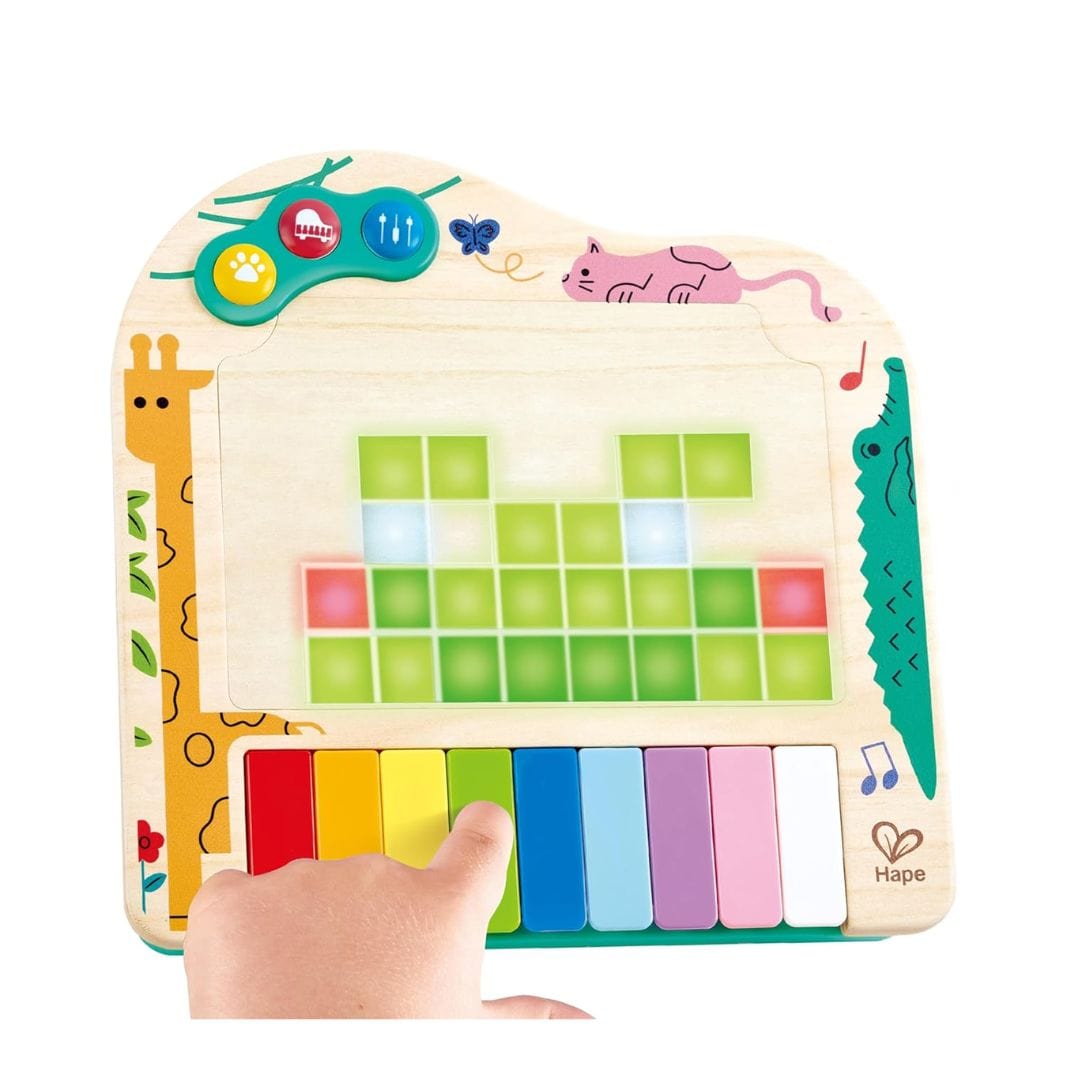 Hape Camara de foto Piano de madera pixel - Hape E0635