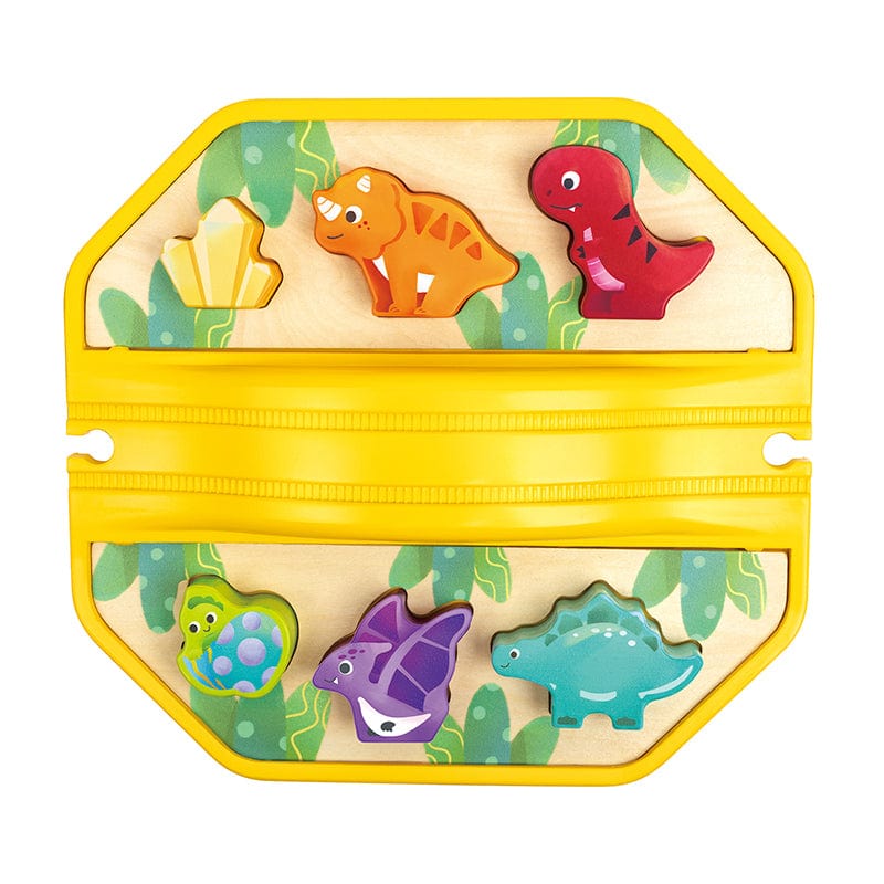Hape Destreza y Habilidades Tren de madera con dinosaurios - Hape E3828