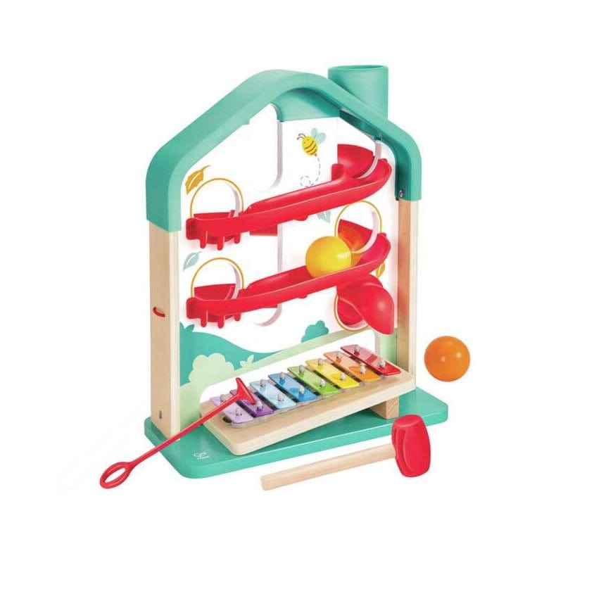 Hape Instrumentos musicales Juego musical carrera de pelotas mansión melody - Hape E0512