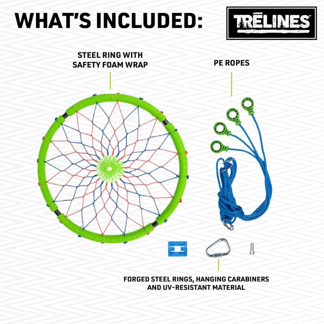 Hape Juegos de Exterior Columpio atrapasueños KD de 40" - Trelines 847242
