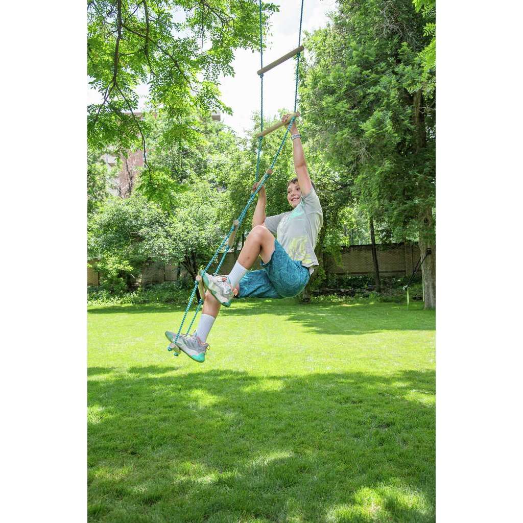 Hape Juegos de Exterior Escalera de cuerda para escalar de 2 metros - Trelines 847110