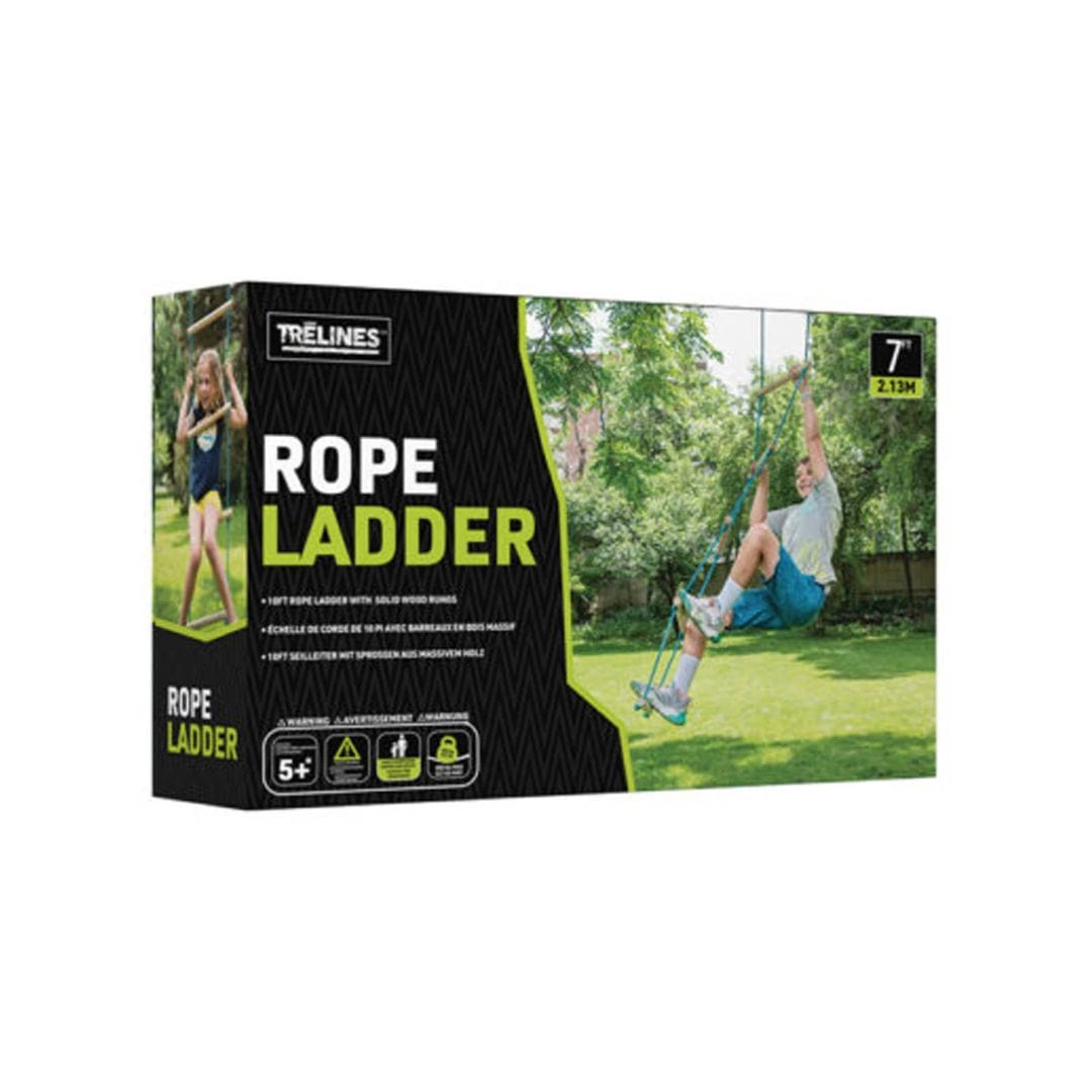 Hape Juegos de Exterior Escalera de cuerda para escalar de 2 metros - Trelines 847110